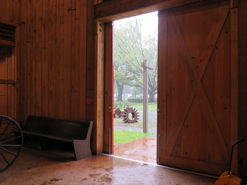 Rain from inside the barn - IMG_7864